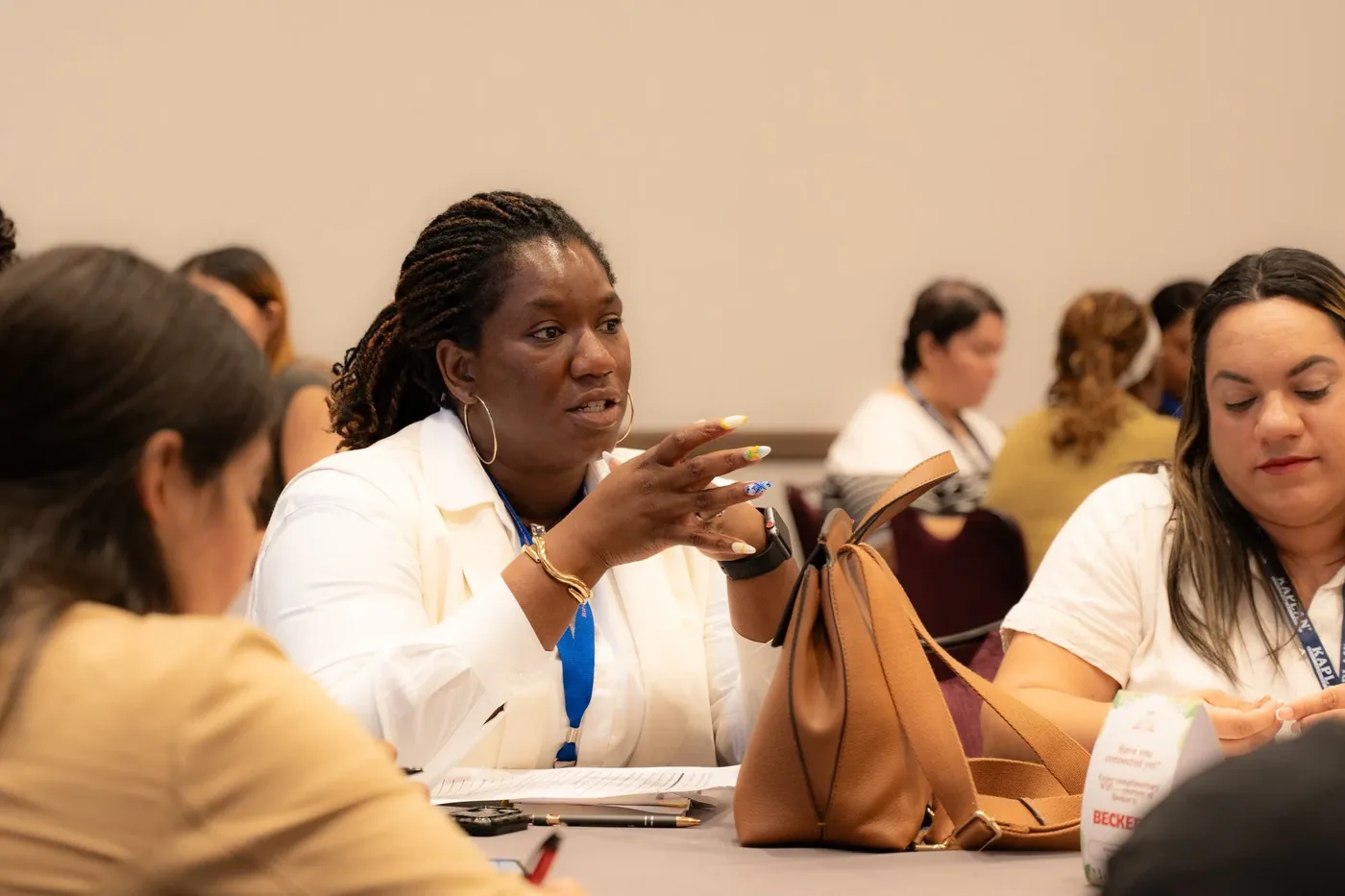 Conference breakout session event photography
